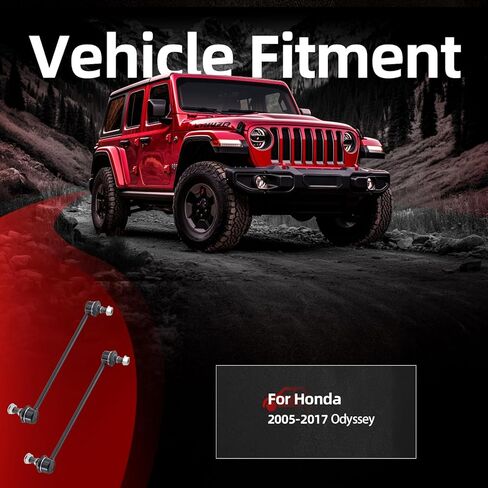 K750159 قطعتان من وصلة نهاية شريط التثبيت الأمامي متوافقة مع جميع الموديلات Ford Edge 2007-2014، متوافقة مع Lincoln MKX 2007-2015 جميع الموديلات in Kuwait