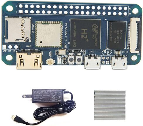 Banana Pi BPI-M2 Zero Quad-Core Open Source Single Board Computer Allwinner H2+ Compatible with Raspberry Pi zero (BPI-M2 Zero) in Kuwait