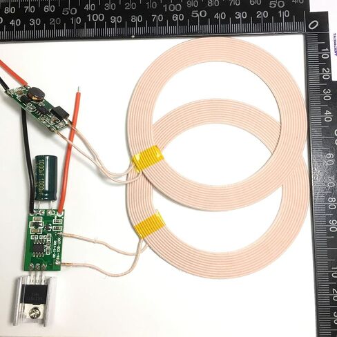 Taidacent 20mm to 80mm Long Distance 12V to 24V Input 5V 2A Output Wireless Power Supply Module Wireless Charging Coil Module Wireless Inductive Coil in Saudi Arabia