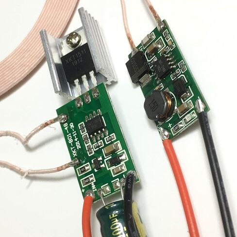 Taidacent 20mm to 80mm Long Distance 12V to 24V Input 5V 2A Output Wireless Power Supply Module Wireless Charging Coil Module Wireless Inductive Coil in Saudi Arabia