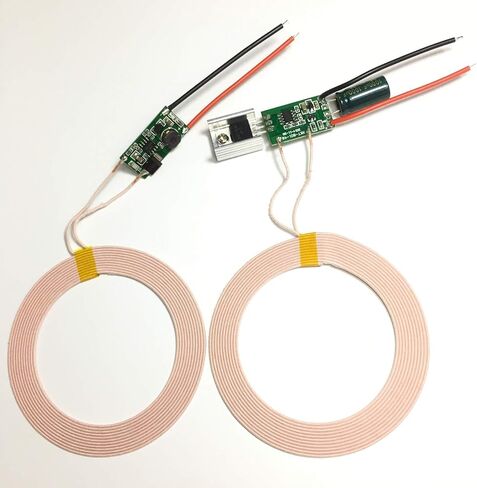 Taidacent 20mm to 80mm Long Distance 12V to 24V Input 5V 2A Output Wireless Power Supply Module Wireless Charging Coil Module Wireless Inductive Coil in Saudi Arabia