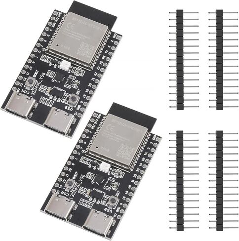 Alinan 2 قطعة ESP32-C6-WROOM-1-N8 ESP32 C6 مجلس التنمية WiFi 6 BT وحدة RISC-V 32 بت 8 ميجابايت SPI فلاش in Saudi Arabia