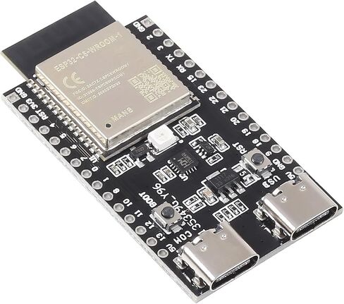 Alinan 2 قطعة ESP32-C6-WROOM-1-N8 ESP32 C6 مجلس التنمية WiFi 6 BT وحدة RISC-V 32 بت 8 ميجابايت SPI فلاش in Saudi Arabia