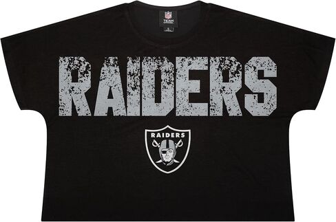 قميص علوي قصير الأكمام للسيدات بشعار فريق NFL من FOCO in Saudi Arabia
