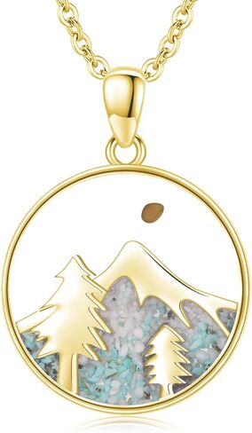 Midir&Etain Compass Necklace 925 Sterling Silver Mustard Seed Pendant Necklace Christian Compass Jewelry Inspirational Gift for Women Men in Saudi Arabia
