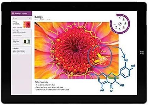 مايكروسوفت سيرفس 3 (7G5-00001) - 10.8 بوصة، 2 جيجابايت، 64 جيجابايت واي فاي فضي، معتمد من مايكروسوفت (متجدد) in Saudi Arabia