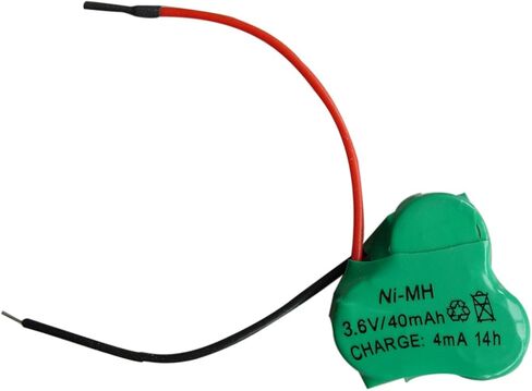 خلايا بطارية قابلة للشحن Ni-MH 40 مللي أمبير 3.6 فولت جديدة زهر البرقوق #02 in Saudi Arabia