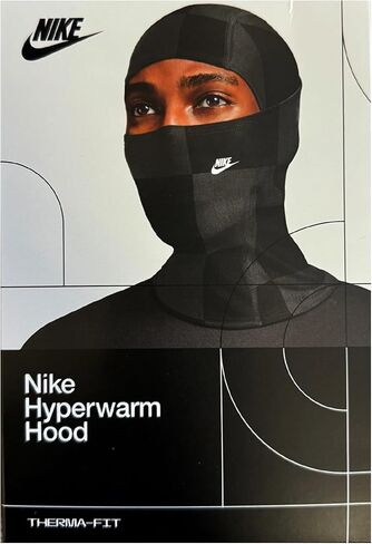 Nike NSW Classic Dri-FIt Hood Balaclava - Smoke Grey/White- OSFM in Saudi Arabia