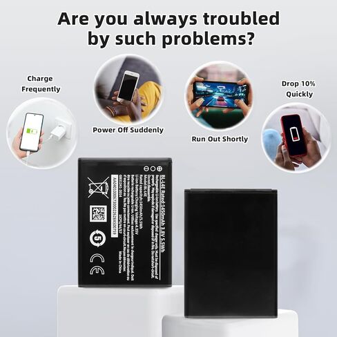 بطارية بديلة BL-L4E جديدة لهاتف Nokia 2660/Nokia 8210 مع مجموعة الأدوات الفنية. in Saudi Arabia