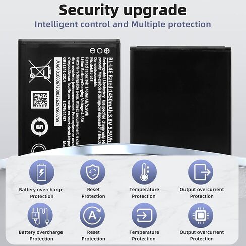 بطارية بديلة BL-L4E جديدة لهاتف Nokia 2660/Nokia 8210 مع مجموعة الأدوات الفنية. in Saudi Arabia