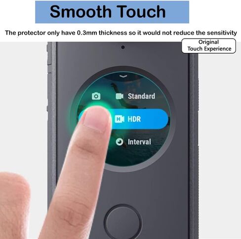 4 X ONE X2 9H Screen Protector compaitable for Insta360 ONE X2 Action Camera in Kuwait