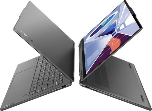 Lenovo Yoga 7 7i 2 في 1 كمبيوتر محمول للأعمال (16 بوصة FHD + شاشة لمس، Intel 10-Core i5-1335U، ذاكرة الوصول العشوائي LPDDR5 سعة 16 جيجابايت، SSD 512 جيجابايت، قلم IST Active Stylus)، عمر بطارية طويل، إضاءة خلفية، FP، كاميرا ويب 1080 بكسل، ويندوز 11 برو، غ in Saudi Arabia