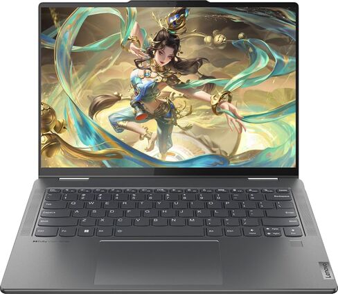 Lenovo Yoga 7 7i 2 في 1 كمبيوتر محمول للأعمال (16 بوصة FHD + شاشة لمس، Intel 10-Core i5-1335U، ذاكرة الوصول العشوائي LPDDR5 سعة 16 جيجابايت، SSD 512 جيجابايت، قلم IST Active Stylus)، عمر بطارية طويل، إضاءة خلفية، FP، كاميرا ويب 1080 بكسل، ويندوز 11 برو، غ in Saudi Arabia