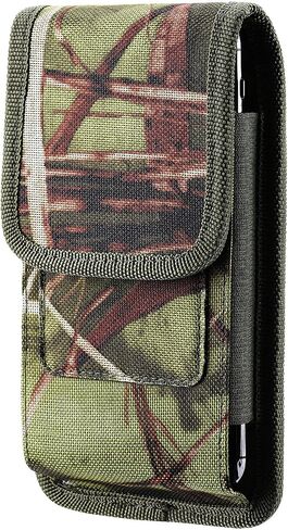 Bobrand Military Grade Camo Cell Phone Holster Belt Clip Case Holder for iPhone 11/12/13 Pro Max Samsung Galaxy S20 FE A52 A51 A32 S21 Plus Google Pixel 6 Moto G Fast (XXL), Army Green, CELLEA180 in Saudi Arabia