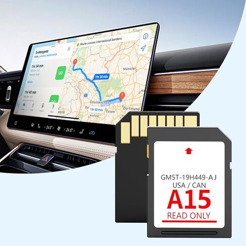 2024 Latest Version A15 Navigation SD Card Fits for Ford/Lincoln, Newest Updated Roads Map Card Sync USB/Canada, Ford Explorer Accessories A15 GM5T-19H449-AJ GPS SD Map Card Sync 2 Navigation System in Saudi Arabia