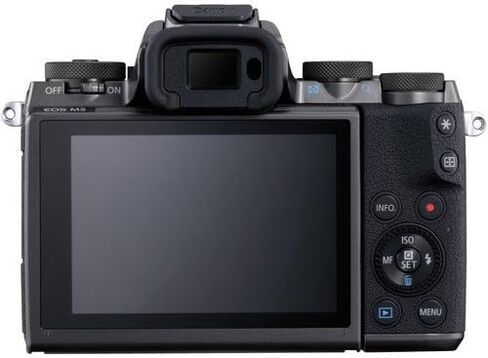 كاميرا Canon EOS M5 بدون مرآة مزودة بتقنية Wi-Fi، وكاميرا رقمية مدمجة تعمل بتقنية Bluetooth، الإصدار الدولي فقط (متجدد) in Saudi Arabia