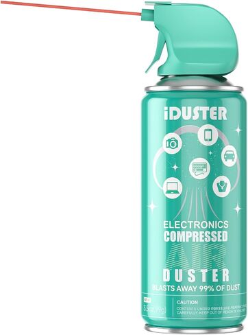 Compressed Canned Air Duster for Computer - iDuster Air Duster Compressed Air Can, 2PCS(10oz) in Saudi Arabia