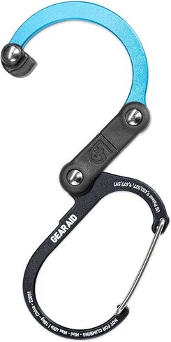 GEAR AID HEROCLIP (صغير) مشبك وخطاف لتعليق الحقائب، والمحافظ، والفوانيس، وعربات الأطفال، والأدوات، والخوذ، وزجاجات المياه، والمزيد in Kuwait