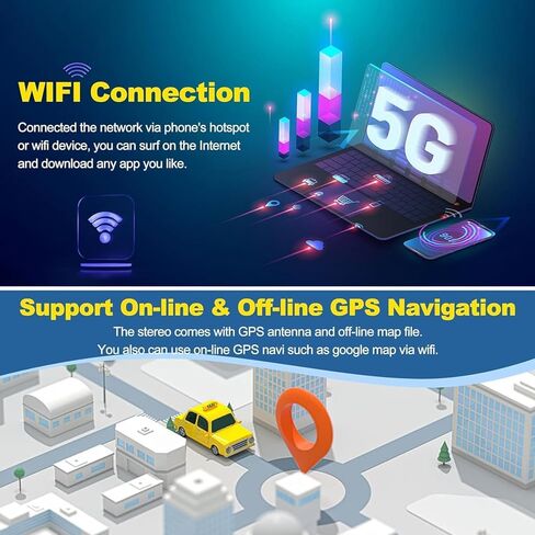 [4+64G] ستيريو سيارة Android 12 لسيارة Toyota Prius 2010-2015 يدعم Carplay اللاسلكي وAndroid Auto، شاشة لمس IPS مقاس 9 بوصات وراديو Prius مع نظام تحديد المواقع العالمي (GPS) وواي فاي وراديو FM + كاميرا احتياطية عالية الدقة + ميكروفون in Kuwait