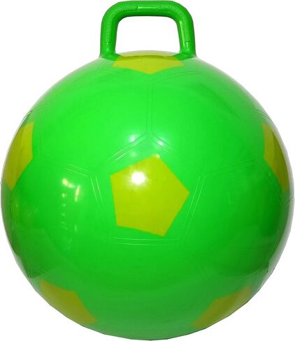 AppleRound Space Hopper Ball with Pump in Basketball Style, 15in / 38cm Diameter for Children Ages 3-5, Kangaroo Bouncer, Hoppity Hippity Hop Ball, Sit-on Bouncy Ball with Handle in Saudi Arabia