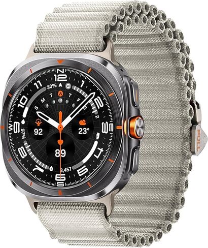 Trail Band Compatible with Samsung Galaxy Watch Ultra bands 47mm, Adjustable Lightweight Nylon Fabric with One Click Attachment Wristbands Bands for Galaxy Watch Ultra Bands Men Women in Saudi Arabia