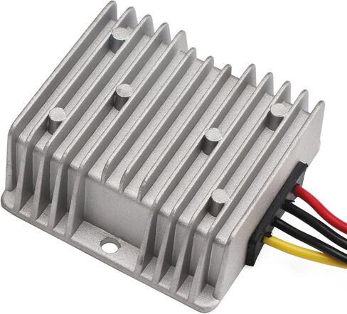 DROK® DC-DC محول طاقة مقاوم للماء للسيارة 12 فولت إلى 24 فولت 12 أمبير منظم جهد 288 واط فولت وحدة محول تصعيد للبطارية تلفزيون LCD للطاقة الشمسية in Kuwait