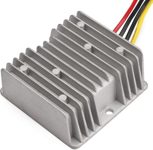 DROK® DC-DC محول طاقة مقاوم للماء للسيارة 12 فولت إلى 24 فولت 12 أمبير منظم جهد 288 واط فولت وحدة محول تصعيد للبطارية تلفزيون LCD للطاقة الشمسية in Kuwait