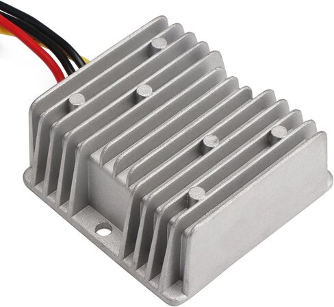 DROK® DC-DC محول طاقة مقاوم للماء للسيارة 12 فولت إلى 24 فولت 12 أمبير منظم جهد 288 واط فولت وحدة محول تصعيد للبطارية تلفزيون LCD للطاقة الشمسية in Kuwait