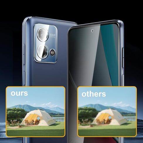 3 عبوات من واقي شاشة الخصوصية لهاتف Motorola Moto G Stylus 5G 2023، زجاج مقسى مضاد للتجسس صلابة 9H، واقي أسود مضاد للتجسس، خالٍ من الفقاعات، مضاد للخدش in Saudi Arabia