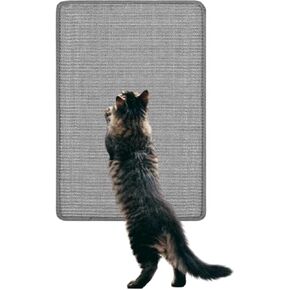 Wall and Door Mounted Cat Scratcher - Durable, Long-Lasting, Easy Install, Screw Mounting, for All Cat Types