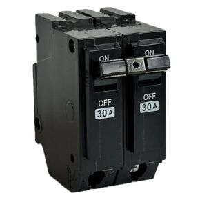 THQL2150 Circuit Breaker，Fit for General Electric，Repalce for THQL 2p 50A Breaker,2 Pole 50 Amp 120/240V 10kA，Plug-in Mount Standard，Thermal Magnetic Protection