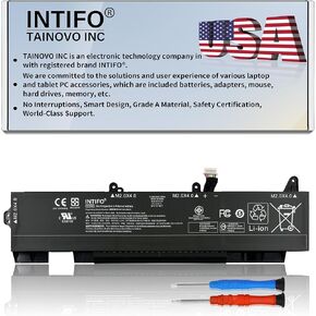 56Wh CC03XL Laptop Battery Compatible with HP ZBook Firefly 15 G7 G8 EliteBook 850 855 G7 G8 Series Notebook HSTNN-DB9O HSTNN-UB8W L77622-2C1 L77622-541 L77991-005 [11.55V 4610mAh 3-Cell]