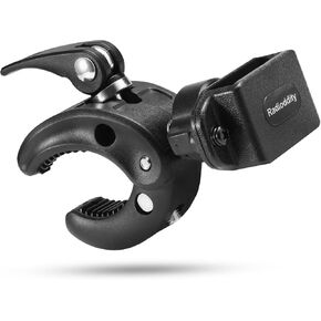 Radioddity RH3 Bike Walkie Talkie Mount، حامل راديو ثنائي الاتجاه، حجم المشبك قابل للتعديل، تركيب سريع وخالي من الأدوات لدراجة سكوتر، حامل راديو محمول متوافق مع أجهزة الاتصال اللاسلكي in Kuwait