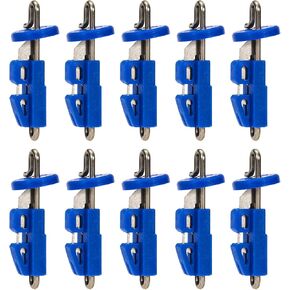 HUIOP Fishing Bait Clips, 10pcs Sea Fishing Bait Clips Fishing Hook Quick Release Clips