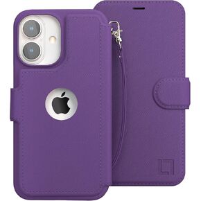 iPhone 16 Pro Wallet Case for Women and Men, Slim & Protective, Credit Card Holder, Shockproof PU Leather Folio Cover Compatible with Apple iPhone 16 Pro (6.3") Desert Sky