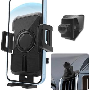 WAAPAK Car Phone Holder Mount 2015-2024 Ford Edge Auto Accessories Interior Decoration Smartphone Thick Case Cradles Navigation Bracket iPhone