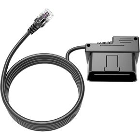 OBD Power Cable for Radar Detector,OBD to RJ11 Radar Detector Cable,OBDII Radar Detector Charger Cable,Compatible with Escort MAX 360 Passport Unide R1/R3 Beltronics Radenso XP etc Radar Detector