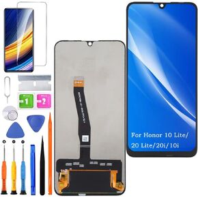 Screen Replacement for Honor 10 Lite Original, for Honor 20 Lite / 20i / 10i LCD Touch Panel Display Digitizer Assembly Repair Parts with Kit