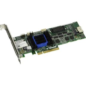 Adaptec 6405 Single Raid 0/1/10 Sata 512MB Pcie 3.3/12V MD2/LP No Cable