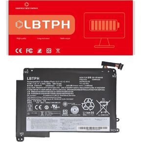 00HW020 00HW021 Battery Replacement for Lenovo P40 Yoga 20GQ0004GE 20GR000BPB Yoga 460 20EM-CT01WW 20EM000VGE 20FY0002US SB10F46458 SB10F46459 11.4V 53Wh
