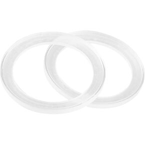 2Pcs for 3.5 Inch Car Speaker Spacer Ring Mounting Spacer Plate Transparent Acrylic 78mm ID Automotive Parts
