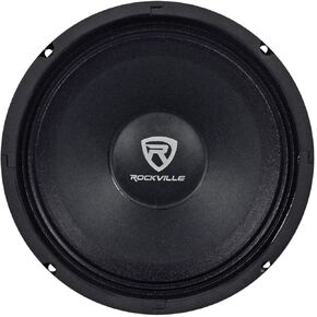 Rockville RM88PRO 8" 8 Ohm SPL Competition Midrange Car Speaker, 108dB, 300w