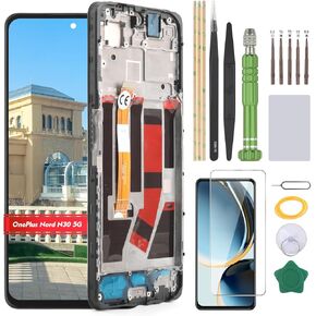 استبدال الشاشة لشاشة OnePlus Nord N30 5G LCD لشاشة OnePlus Nord N30 5G CPH2515 Incell التي تعمل باللمس (أسود مع إطار) in Kuwait