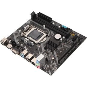 LGA 1155 Gaming Motherboard, DDR3 4 USB2.0 2 USB3.0, PCIe X16 SATA3.0, Support M.2 NVME, Desktop Computer Motherboards for Intel B75