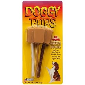 Peanut Butter Doggy POPS - 12 Pack of TRIPLES