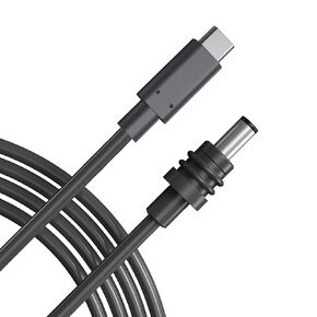 starlink Mini Cable, Starlink Mini USB C to DC Power Cable Cord, 6.6 Ft Waterproof Type-c Male to DC Male Cable for Starlink Mini Worked with 20V 5A(100W) PD Power Bank or PD Power Source