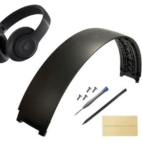 Studio pro Head Band Replacement Accessories,Studio pro Wireless Headphones Replacement Top Headband Parts with Repair Kit (Black)