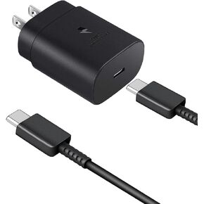 25W Super Fast Charger Charging Cable for AI Phone Samsung Galaxy S24 Plus, S24 Fe, S24 Ultra Android Type C Adapter Power Cord (6.6Ft)