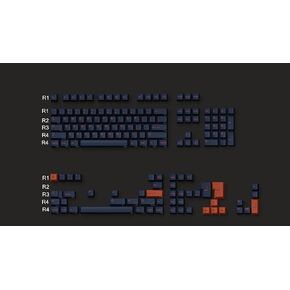 GMK Sunset Surfing Keycap Set - MX Compatible, Official GMK, Doubleshot ABS (Base)