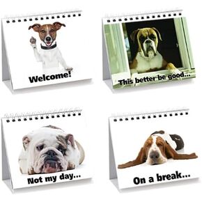 Funny Dog Desk Signs for Office | Ideal Gifts for Dog Lovers | Funny Office Accessories, Desk Gifts & Decor | Perfect for Secretary, Coworker & Home
